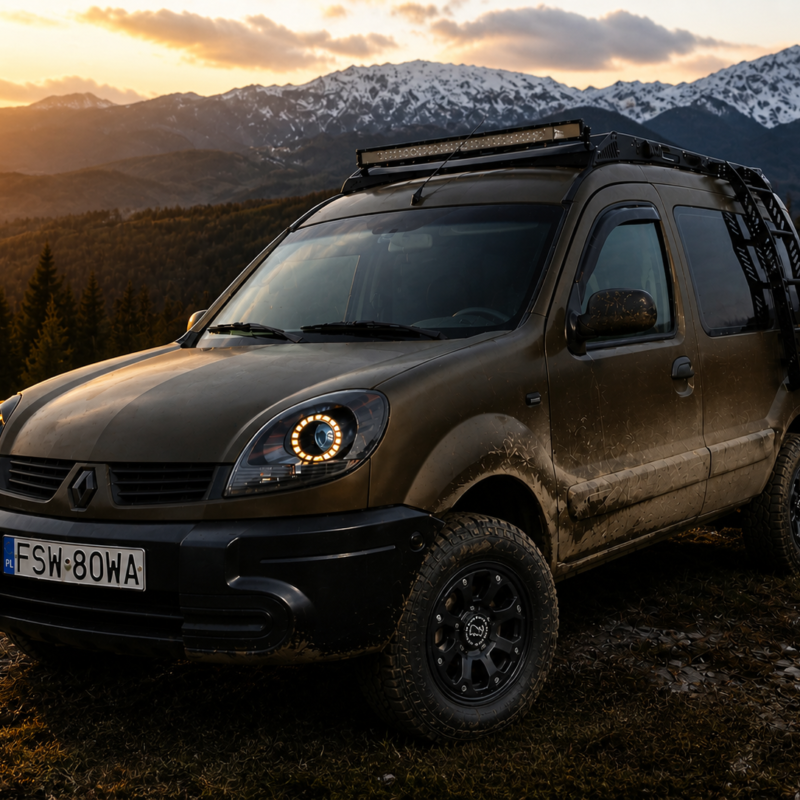Lampy przednie BI-LED Renault Kangoo 4x4 Reflektory